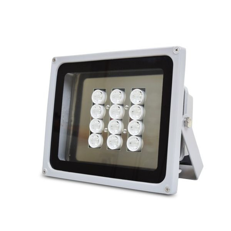 Комплект: IP-відеокамера 4 Мп Hikvision DS-2CD2043G2-I (2.8 мм) AcuSense з відеоаналітикою + ІЧ-прожектор Lightwell LW12-140IR45-220