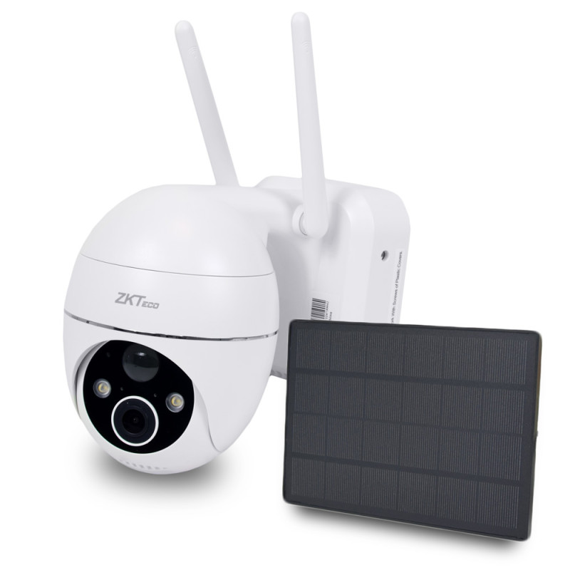 Купити IP-відеокамера 3 Мп ZKTeco C4DS WiFi Solar PTZ для системи відеонагляду. Системи безпеки для дому та офісу. Магазин RG-Group. Системи відеонагляду та охоронні сигналізації. Продаж та послуги встановлення