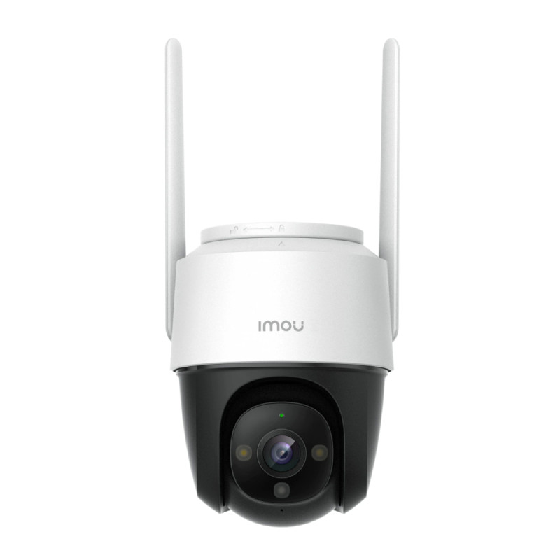 Купити IP Speed Dome відеокамера вулична 4 Мп з Wi-Fi IMOU IPC-S42FP Cruiser (3.6 мм) з вбудованим мікрофоном і сиреною для системи відеонагляду. Системи безпеки для дому та офісу. Магазин RG-Group. Системи відеонагляду та охоронні сигналізації. Продаж та послуги встановлення
