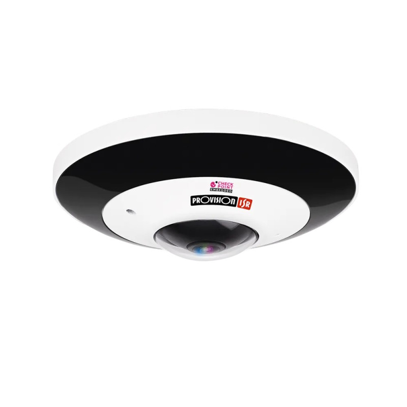 Купити IP-відеокамера Fish-Eye 6 Мп Provision-ISR FEI-360IPN-V3 (1.65 мм) антивандальна з вбудованим мікрофоном для системи відеоспостереження. Системи безпеки для дому та офісу. Магазин RG-Group. Системи відеонагляду та охоронні сигналізації. Продаж та послуги встановлення