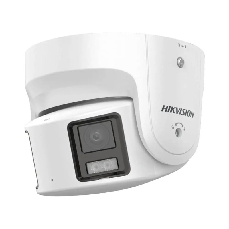 Панорамна IP-відеокамера 8 Мп Hikvision DS-2CD3387G2P-LSU/SL (C) (4 мм) ColorVu для системи відеонагляду