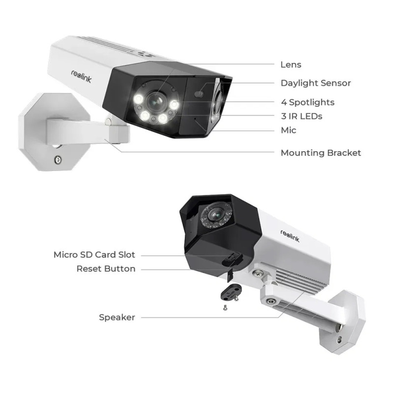 Панорамна IP камера Reolink Duo Series P730
