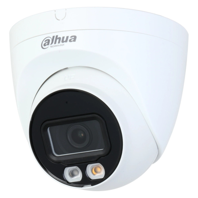 Купити IP-відеокамера 4 Мп Dahua DH-IPC-HDW2449T-S-IL (3.6 мм) з подвійним підсвічуванням для системи відеонагляду. Системи безпеки для дому та офісу. Магазин RG-Group. Системи відеонагляду та охоронні сигналізації. Продаж та послуги встановлення