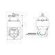Купити IP Speed Dome відеокамера вулична ATIS ANSD-8MIRP-300W/5.7-359. Системи безпеки для дому та офісу. Магазин RG-Group. Системи відеонагляду та охоронні сигналізації. Продаж та послуги встановлення