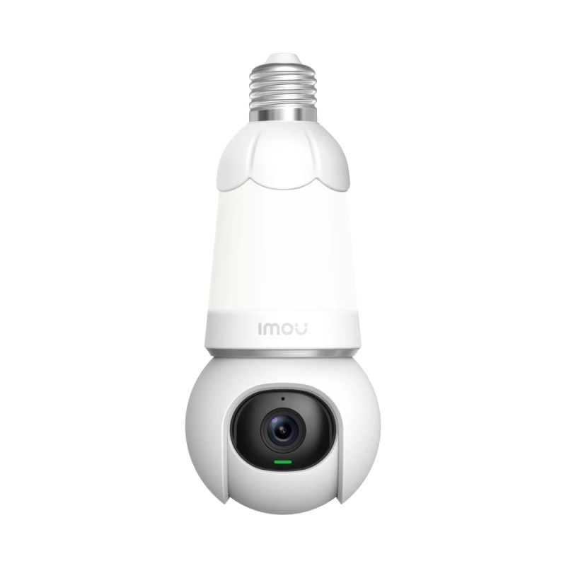Купити PTZ камера-лампочка 5 Мп с Wi-Fi для риміщення Imou IPC-S6DP-5M0WEB-E27 з вбудованим мікрофоном. Системи безпеки для дому та офісу. Магазин RG-Group. Системи відеонагляду та охоронні сигналізації. Продаж та послуги встановлення
