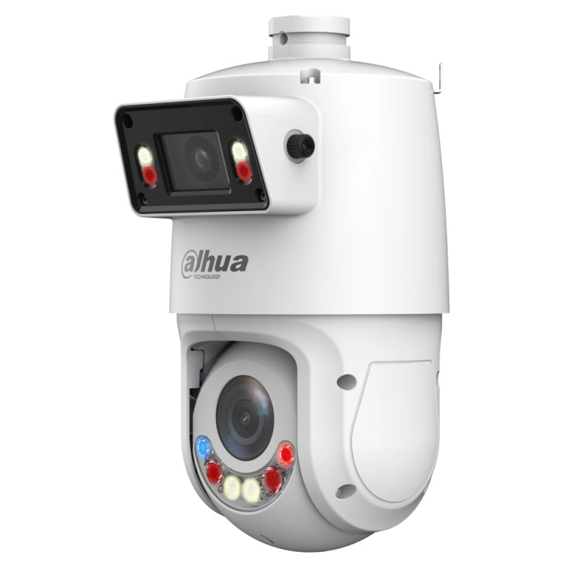 Купити IP Speed Dome відеокамера 4Мп+4Мп Dahua DH-SDT4E425-4F-GB-A-PV1 з двома об'єктивами для системи відеонагляду. Системи безпеки для дому та офісу. Магазин RG-Group. Системи відеонагляду та охоронні сигналізації. Продаж та послуги встановлення