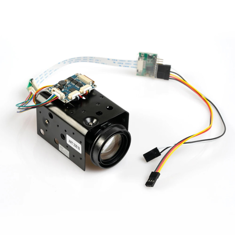 Купити Камера для FPV дрона Foxeer 30x Zoom 700TVL CMOS з 30-кратним зумом та PWM-керуванням. Системи безпеки для дому та офісу. Магазин RG-Group. Системи відеонагляду та охоронні сигналізації. Продаж та послуги встановлення