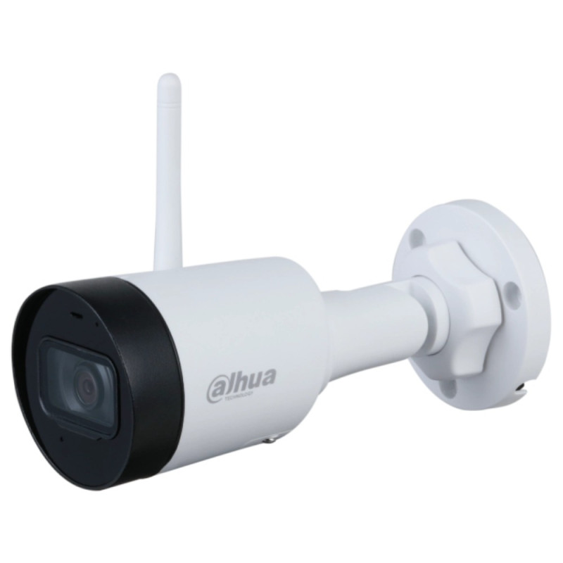 Купити IP-відеокамера 4 Mп Dahua DH-IPC-HFW1430DS1-SAW (2.8 мм) з Wi-Fi та вбудованим мікрофоном для системи відеоспостереження. Системи безпеки для дому та офісу. Магазин RG-Group. Системи відеонагляду та охоронні сигналізації. Продаж та послуги встановлення
