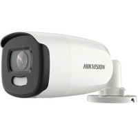 Купити HD-TVI відеокамера 5 Мп Hikvision DS-2CE12HFT-F (2.8 мм) ColorVu для системи відеоспостереження. Системи безпеки для дому та офісу. Магазин RG-Group. Системи відеонагляду та охоронні сигналізації. Продаж та послуги встановлення