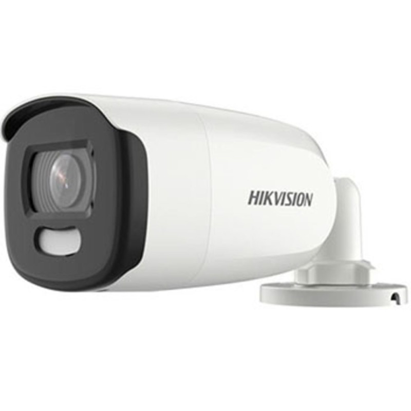 Купити HD-TVI відеокамера 5 Мп Hikvision DS-2CE12HFT-F (2.8 мм) ColorVu для системи відеоспостереження. Системи безпеки для дому та офісу. Магазин RG-Group. Системи відеонагляду та охоронні сигналізації. Продаж та послуги встановлення