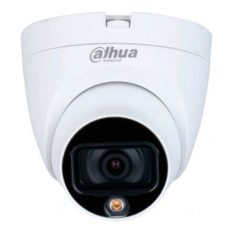 Купити HD-CVI відеокамера 5 Мп Dahua DH-HAC-HDW1509TLQP-A-LED (3.6 мм) з вбудованим мікрофоном для системи відеоспостереження. Системи безпеки для дому та офісу. Магазин RG-Group. Системи відеонагляду та охоронні сигналізації. Продаж та послуги встановлення