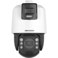 Купити IP Speed Dome відеокамера 4 Мп Hikvision DS-2SE7C144IW-AE(32X/4)(S5) з двома об'єктивами для системи відеонагляду. Системи безпеки для дому та офісу. Магазин RG-Group. Системи відеонагляду та охоронні сигналізації. Продаж та послуги встановлення