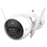 Купити IP-відеокамера вулична 2 Мп з Wi-Fi EZVIZ CS-CV310-C0-6B22WFR (2.8 мм) з подвійною лінзою для системи відеонагляду. Системи безпеки для дому та офісу. Магазин RG-Group. Системи відеонагляду та охоронні сигналізації. Продаж та послуги встановлення