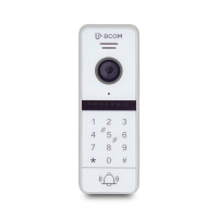 Купити Відеопанель BCOM BT-400HD-AC White з вбудованою клавіатурою і зчитувачем Mifare. Системи безпеки для дому та офісу. Магазин RG-Group. Системи відеонагляду та охоронні сигналізації. Продаж та послуги встановлення