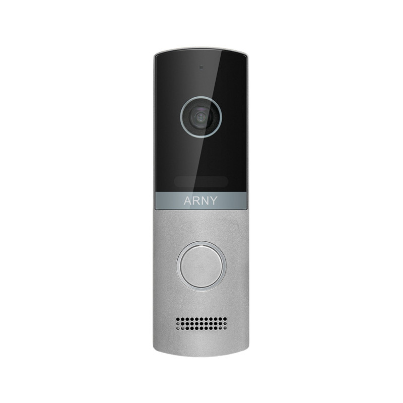 Купити Відеопанель Arny AVP-NG230 (2Mpx) Silver. Системи безпеки для дому та офісу. Магазин RG-Group. Системи відеонагляду та охоронні сигналізації. Продаж та послуги встановлення