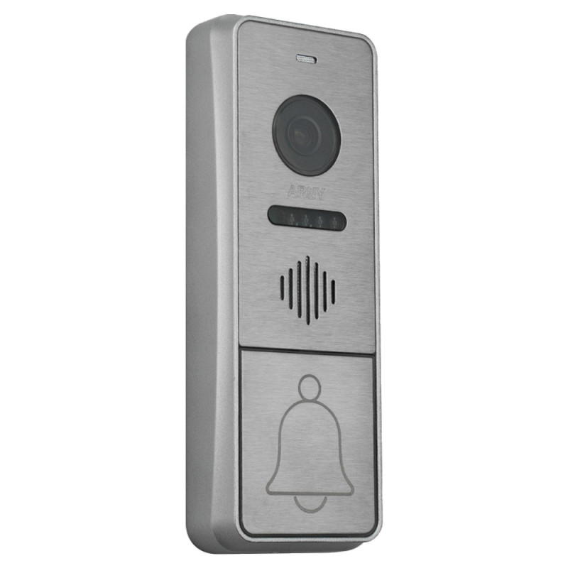 Відеопанель Arny AVP-NG430 (2Mpx) silver з БКЗ і кронштейном 20°