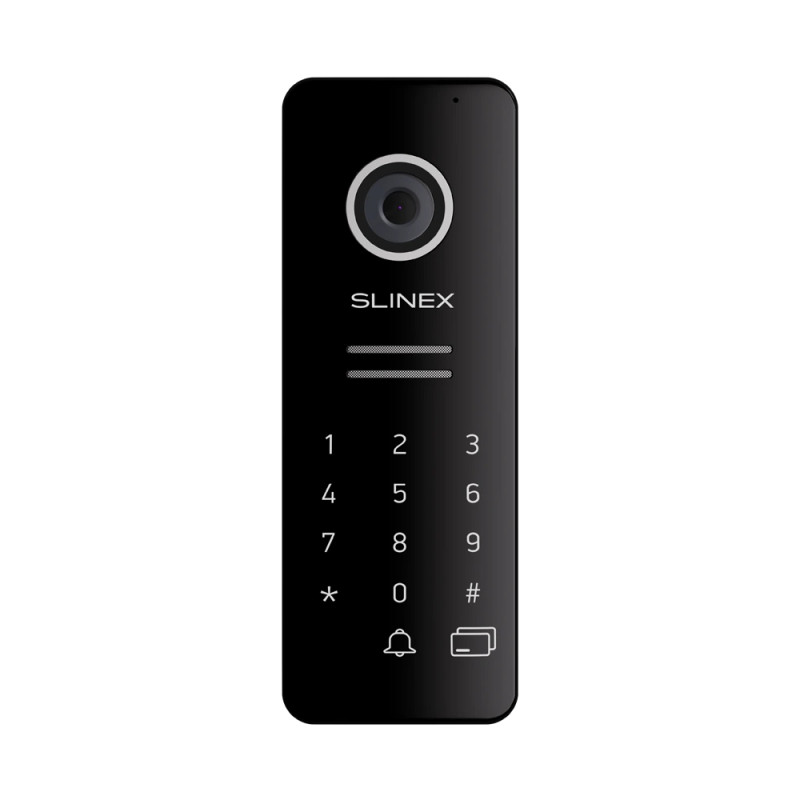 Купити Виклична панель 2 Мп Slinex ML-30CRHD зі зчитувачем карт Mifare. Системи безпеки для дому та офісу. Магазин RG-Group. Системи відеонагляду та охоронні сигналізації. Продаж та послуги встановлення