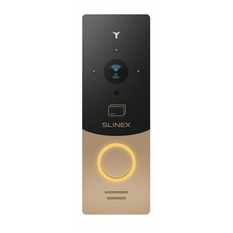 Купити Відеопанель 2 Мп Slinex ML-20CRHD gold+black зі зчитувачем EM-Marine. Системи безпеки для дому та офісу. Магазин RG-Group. Системи відеонагляду та охоронні сигналізації. Продаж та послуги встановлення