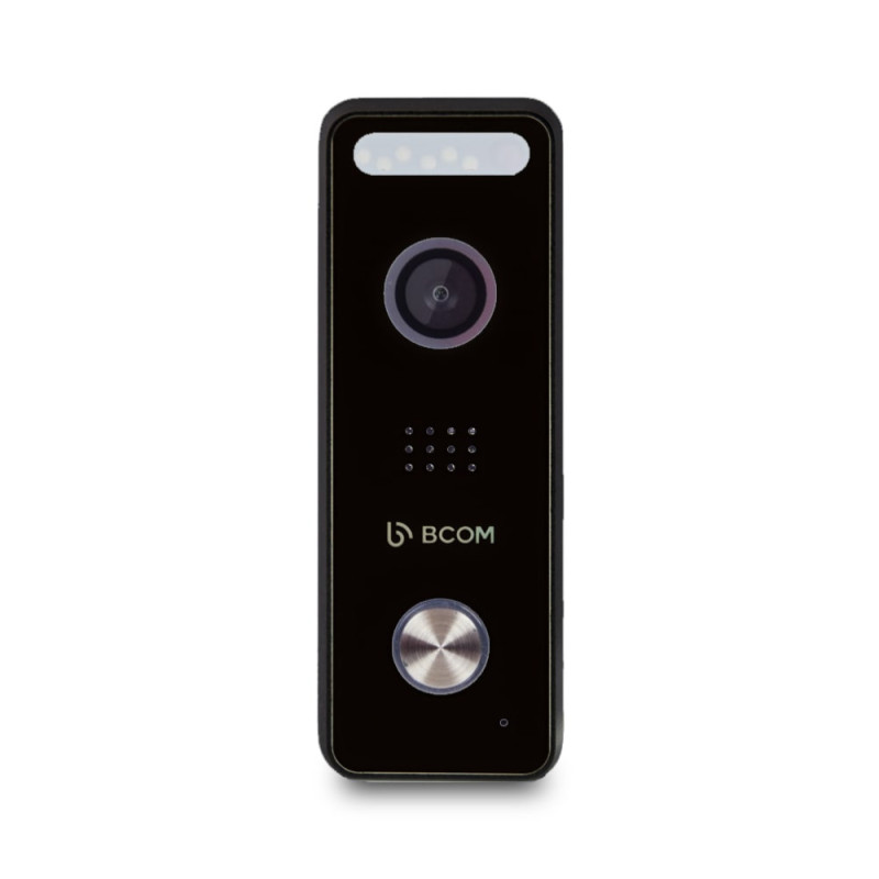 Купити Відеопанель BCOM BT-400FHD/T Black з підтримкою Tuya Smart. Системи безпеки для дому та офісу. Магазин RG-Group. Системи відеонагляду та охоронні сигналізації. Продаж та послуги встановлення