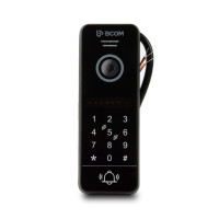 Купити Відеопанель BCOM BT-400HD-AC Black з вбудованою клавіатурою і зчитувачем Mifare. Системи безпеки для дому та офісу. Магазин RG-Group. Системи відеонагляду та охоронні сигналізації. Продаж та послуги встановлення