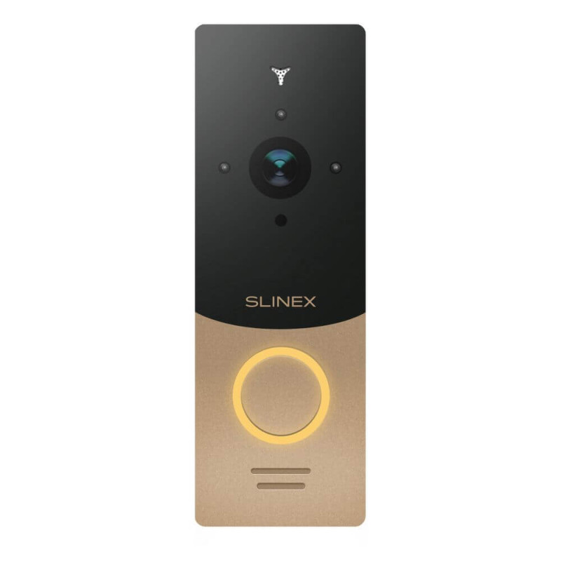 Купити Відеопанель 2 Мп Slinex ML-20HD gold+black. Системи безпеки для дому та офісу. Магазин RG-Group. Системи відеонагляду та охоронні сигналізації. Продаж та послуги встановлення
