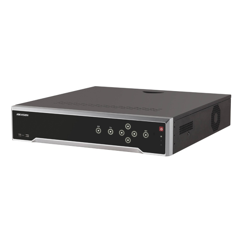 Купити IP-відеореєстратор 32-канальний з PoE Hikvision DS-7732NI-I4/24P для систем відеоспостереження. Системи безпеки для дому та офісу. Магазин RG-Group. Системи відеонагляду та охоронні сигналізації. Продаж та послуги встановлення