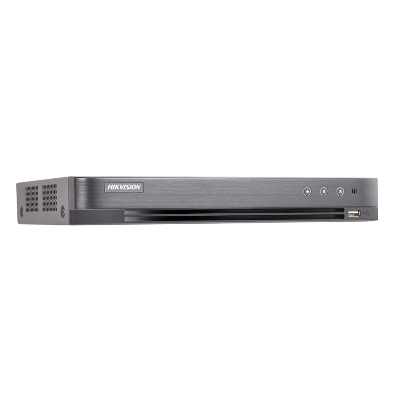 Купити HD-TVI відеореєстратор 8-канальний Hikvision iDS-7208HQHI-M2/FA(C) з підтримкою детекції облич для системи відеонагляду. Системи безпеки для дому та офісу. Магазин RG-Group. Системи відеонагляду та охоронні сигналізації. Продаж та послуги встановлення