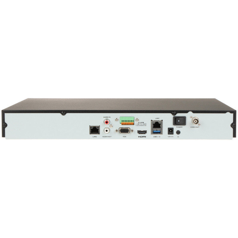 IP-відеореєстратор 16-канальний Hikvision DS-7616NXI-I2/S(E) з розпізнаванням облич для систем відеоспостереження