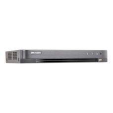 Купити HD-TVI відеореєстратор 16-канальний Hikvision iDS-7216HQHI-M1/S(C) з підтримкою детекції облич з 1 каналу для системи відеоспостереження. Системи безпеки для дому та офісу. Магазин RG-Group. Системи відеонагляду та охоронні сигналізації. Продаж та послуги встановлення