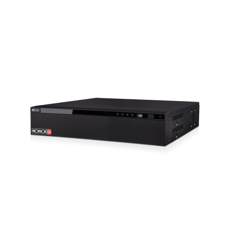IP-відеореєстратор 32-канальний Provision-ISR NVR12-32800RFAN(2U) з розпізнаванням облич для систем відеоспостереження
