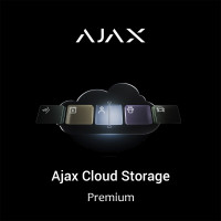 Купити Ajax Cloud Storage Premium (1 камера, 1500 хвилин, 30 днів): захищене хмарне сховище для зберігання подій із пристроїв відеоспостереження Ajax. Системи безпеки для дому та офісу. Магазин RG-Group. Системи відеонагляду та охоронні сигналізації. Продаж та послуги встановлення