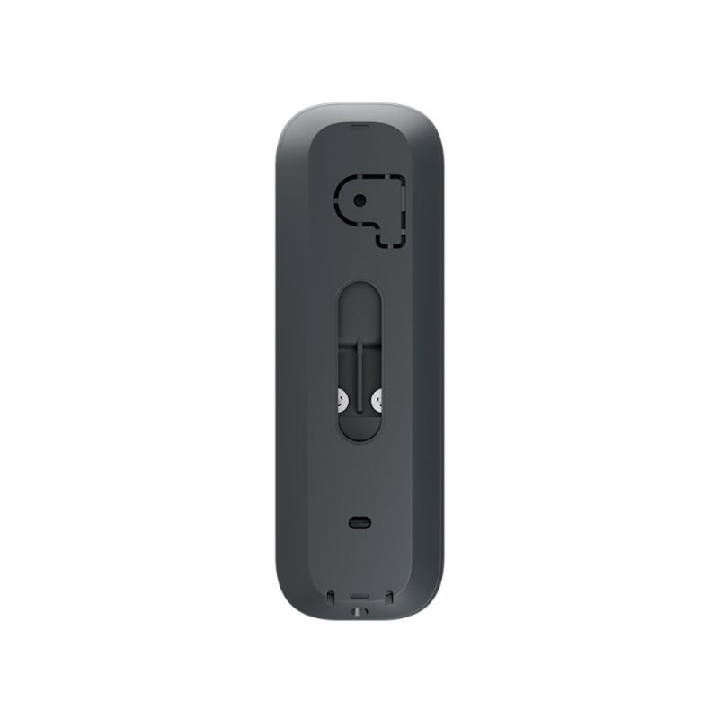 Відеодзвінок Ajax DoorBell graphite з вбудованим штучним інтелектом, ІЧ-сенсором та керуванням у застосунках