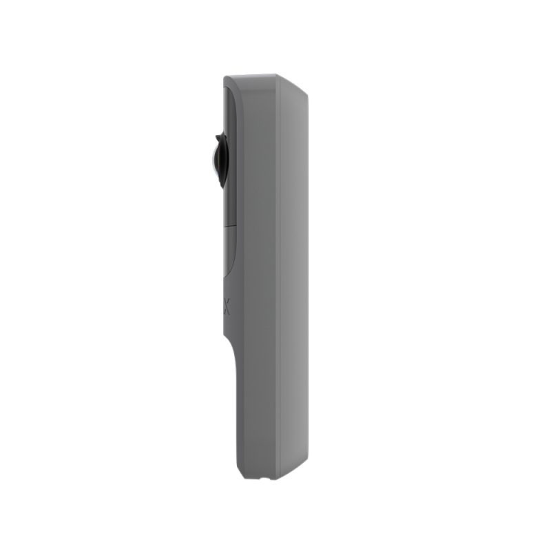 Відеодзвінок Ajax DoorBell grey з вбудованим штучним інтелектом, ІЧ-сенсором та керуванням у застосунках