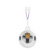Купити Патрон пластиковий підвісний e.lamp socket pendant.E27.pl.white, Е27, з кабелем 15 см і клемною колодкою, білий. Системи безпеки для дому та офісу. Магазин RG-Group. Системи відеонагляду та охоронні сигналізації. Продаж та послуги встановлення