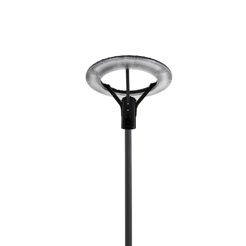 Купити Комплект світильник світлодіодний парковий Lightwell LW-GL-50S + стовп парковий чорний 4 м. Системи безпеки для дому та офісу. Магазин RG-Group. Системи відеонагляду та охоронні сигналізації. Продаж та послуги встановлення