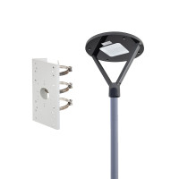 Купити Комплект світильник світлодіодний парковий Lightwell LW-GL-50FT + стовп парковий сірий 4м + кронштейн Dahua PDS-1275ZJ-SUS. Системи безпеки для дому та офісу. Магазин RG-Group. Системи відеонагляду та охоронні сигналізації. Продаж та послуги встановлення