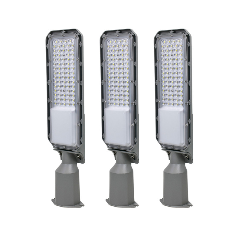 Купити Комплект із 3-х світильників світлодіодних Lightwell LW-SMD-65K-50W SMD консольний 50W. Системи безпеки для дому та офісу. Магазин RG-Group. Системи відеонагляду та охоронні сигналізації. Продаж та послуги встановлення
