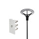 Купити Комплект світильник світлодіодний парковий Lightwell LW-GL-50S + стовп парковий сірий 4м + кронштейн Dahua DS-1275ZJ-SUS. Системи безпеки для дому та офісу. Магазин RG-Group. Системи відеонагляду та охоронні сигналізації. Продаж та послуги встановлення