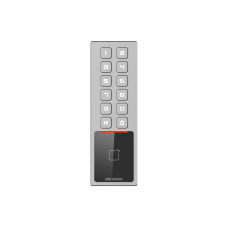 Купити Зчитувач Mifare з клавіатурою Hikvision DS-K1T805MX. Системи безпеки для дому та офісу. Магазин RG-Group. Системи відеонагляду та охоронні сигналізації. Продаж та послуги встановлення