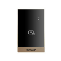 Купити Зчитувач з контролером Bas-IP CR-02BD gold з технологією UKEY. Системи безпеки для дому та офісу. Магазин RG-Group. Системи відеонагляду та охоронні сигналізації. Продаж та послуги встановлення