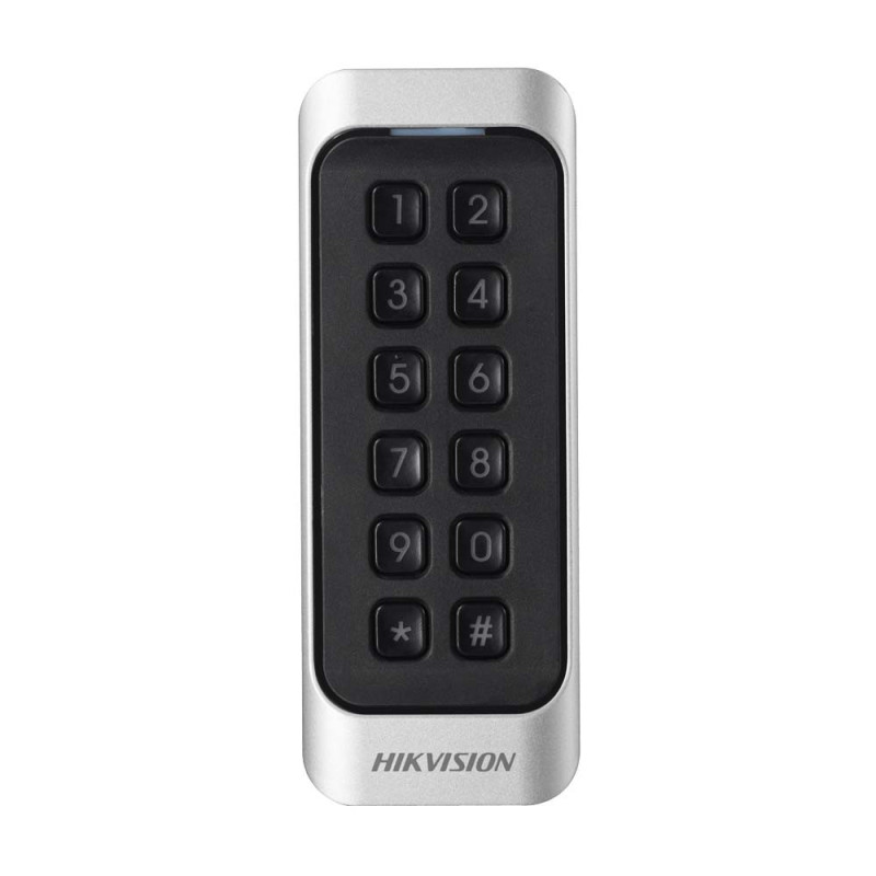 Купити Зчитувач EM-Marine з клавіатурою Hikvision DS-K1107EK. Системи безпеки для дому та офісу. Магазин RG-Group. Системи відеонагляду та охоронні сигналізації. Продаж та послуги встановлення
