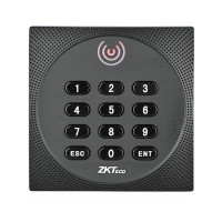 Купити Зчитувач Mifare+EM з клавіатурою з підтримкою OSDP ZKTeco KR614-OSDP вологозахищений. Системи безпеки для дому та офісу. Магазин RG-Group. Системи відеонагляду та охоронні сигналізації. Продаж та послуги встановлення