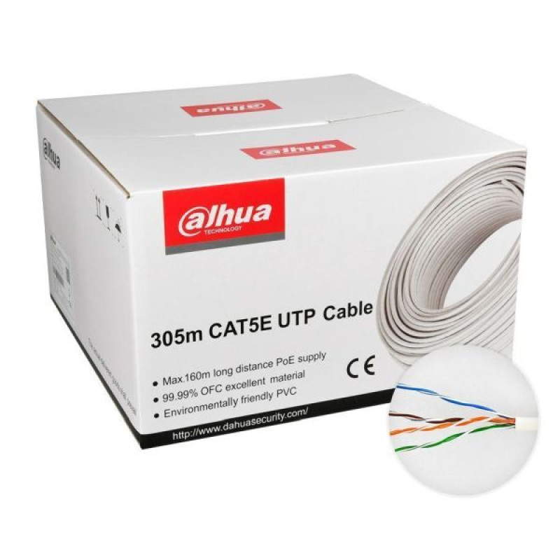 Купити UTP кабель PFM920I-5EUN бухта 305м. Системи безпеки для дому та офісу. Магазин RG-Group. Системи відеонагляду та охоронні сигналізації. Продаж та послуги встановлення