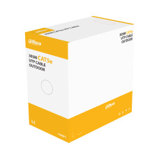 Купити Кабель вита пара UTP CAT5e Dahua DH-PFM920-5EU зовнішній 305 м (0.5 мм). Системи безпеки для дому та офісу. Магазин RG-Group. Системи відеонагляду та охоронні сигналізації. Продаж та послуги встановлення