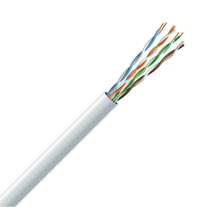 Кабель вита пара UTP CAT5e Dahua DH-PFM920I-5EU-U внутрішній 305 м (0.5 мм)