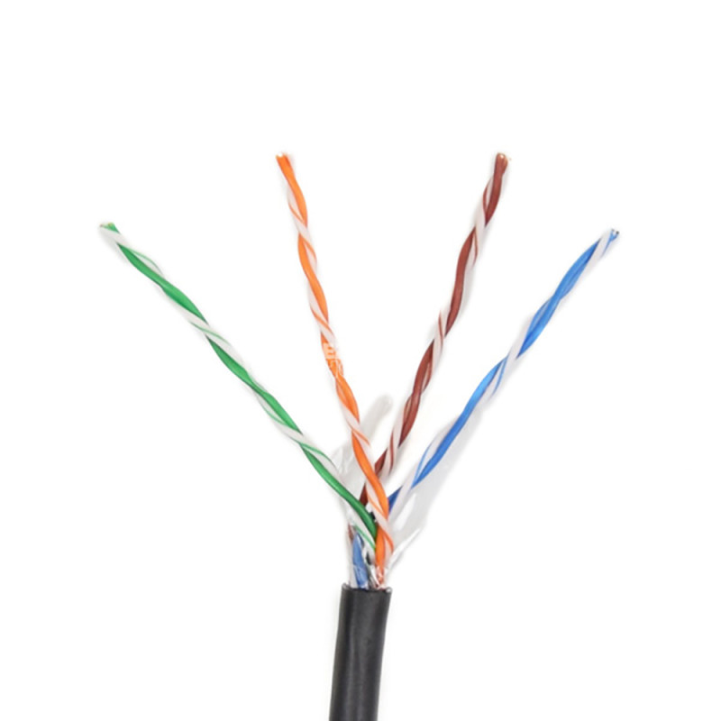 Купити Кабель звита пара GoldMine GM UTP 4*2*24AWG(0,51) СU CAT.5E PE (UTP мідь зовнішній) бухта 305 м. Системи безпеки для дому та офісу. Магазин RG-Group. Системи відеонагляду та охоронні сигналізації. Продаж та послуги встановлення