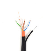 Купити UTP 4*2*0.5-CU PVC-PE MP кат.5е (UTP медь наружный с несущей проволокой) бухта 305м. Системи безпеки для дому та офісу. Магазин RG-Group. Системи відеонагляду та охоронні сигналізації. Продаж та послуги встановлення